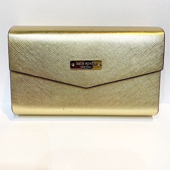 Kate Spade Gold Portable Wireless Bluetooth Speaker - Picture 1 of 16